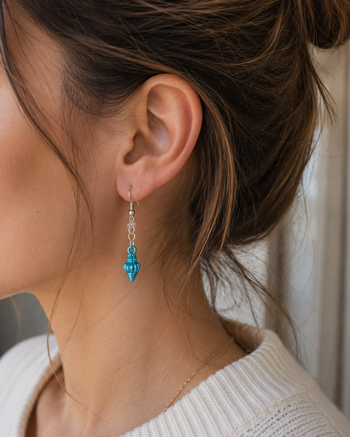 Mykonos dangle earrings🐚
